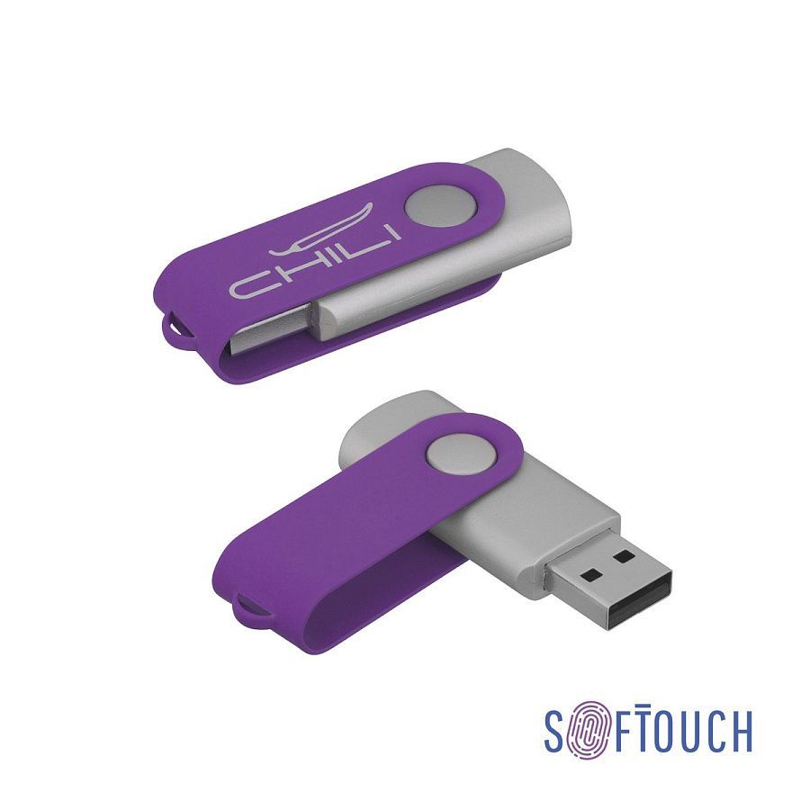 Флеш-карта "Vostok", объем памяти 16GB, покрытие soft touch#