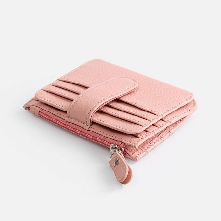 Картхолдер на молнии Unison, розовый