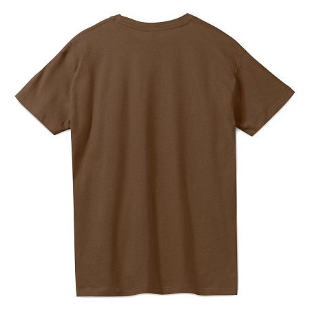 Футболка унисекс Regent 150, коричневая, размер XS