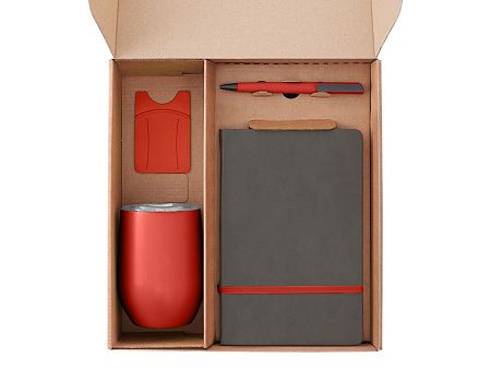 Набор «Refreshment» с термокружкой, блокнотом, ручкой и ланчбоксом