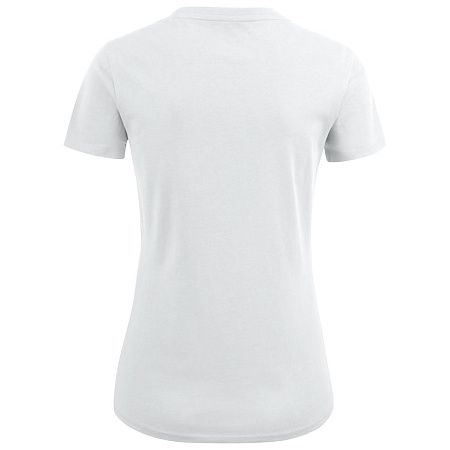 Футболка женская Ladies American U, белая, размер XXL