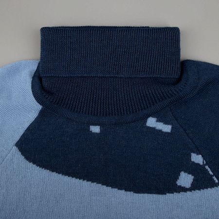 Джемпер на заказ Tricksy Net Reglan, полушерсть, размер XL