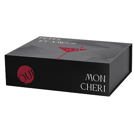 Подарочная коробка-трансформер большая, черная