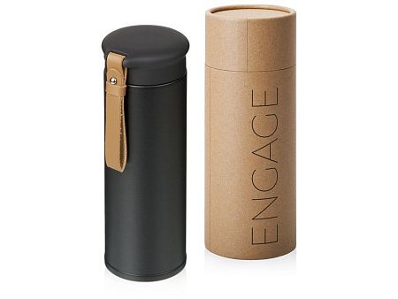 Набор «Draftea» с блокнотом, ручкой, термосом и чаем