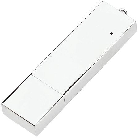 Флешка BRIKS Серебристая 4022.06.4ГБ с цепочкой