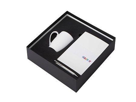 Подарочный набор «COLOR IT» с блокнотом, металлической ручкой и кружкой