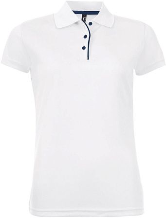 Рубашка поло женская Performer Women 180 белая, размер XXL