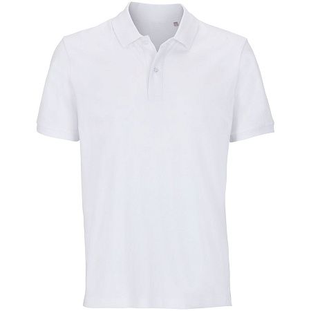 Рубашка поло унисекс Pegase, белая, размер XS