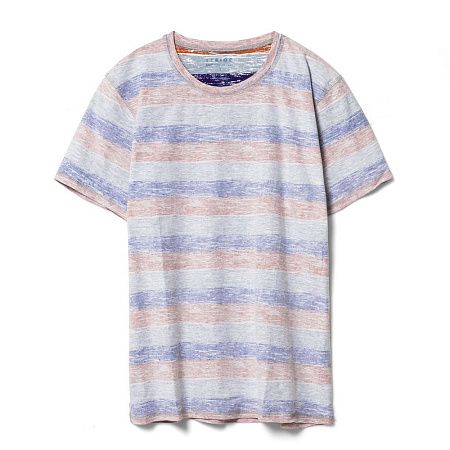 Футболка мужская Rayet двусторонняя, оранжевая с фиолетовым, размер S