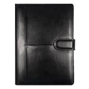 Ежедневник в суперобложке Country Business Pristine A5+, черный, недатированный, с магнитным клапаном, в твердой обложке c поролоном, в подарочной коробке