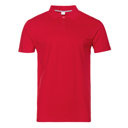 Рубашка поло унисекс STAN хлопок 185, 04U, Красный,  (14)  (58/4XL)