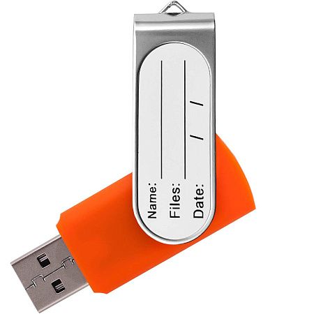 Флешка TWIST STICKER Оранжевая 4110.05.64ГБ