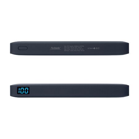 Внешний аккумулятор с подсветкой Ancor PD Plus 10000 mAh, синий