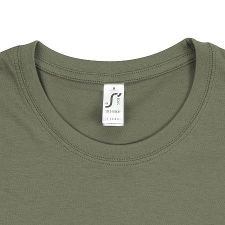 Футболка унисекс Regent 150, хаки, размер XL