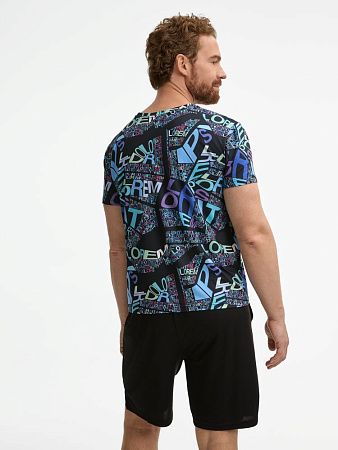 Футболка унисекс Senti с полной запечаткой на заказ, размер S