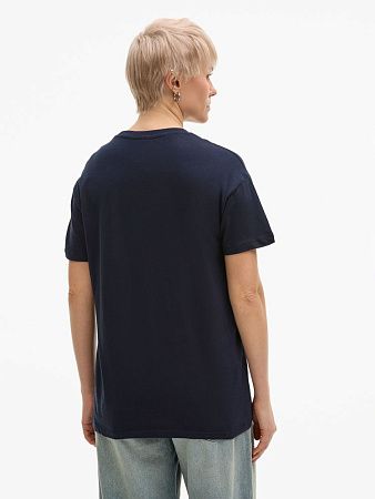 Футболка унисекс Regent 150, темно-синяя (navy), размер M