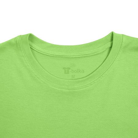 Футболка унисекс T-bolka 140, зеленое яблоко, размер XL