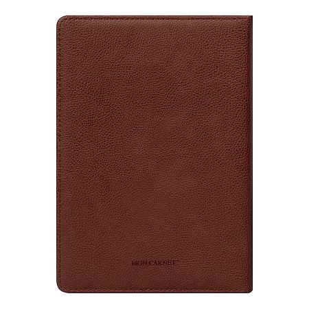 Ежедневник Smart Calabria Lafite A5, недатированный, в твердой обложке с поролоном, коричневый