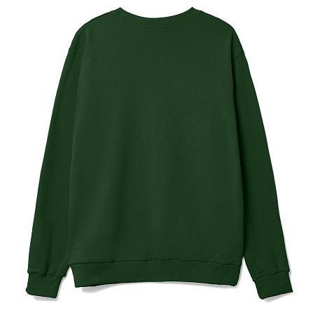 Толстовка Unit Toima Heavy, темно-зеленая, размер XS