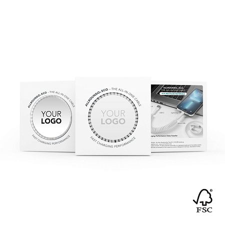 Кабель VONMAHLEN allroundo® eco 6 в 1 с быстрой зарядкой, 90 см