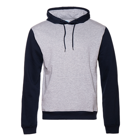Худи унисекс STAN футер с начёсом 260, 20, Серый меланж,  (50/60)  (52/XL)