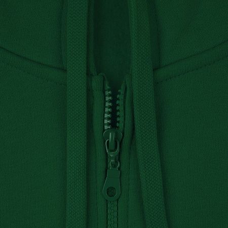 Толстовка на молнии с капюшоном Siverga Heavy 2.0, темно-зеленая, размер XL