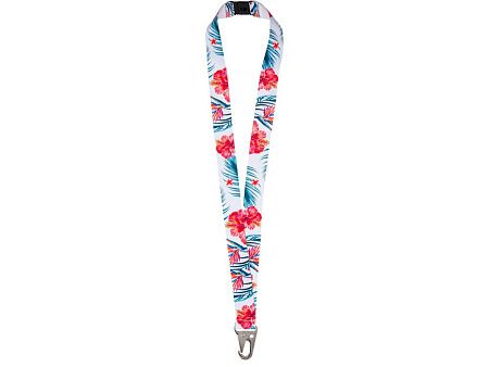 Ланъярд под сублимацию с карабином и замком обрыва, 2,5 см