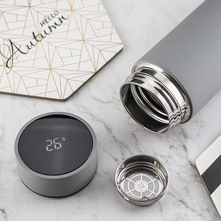 Термос Reactor софт-тач с датчиком температуры