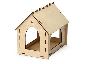 Кормушка для птиц «DIY», цвет: натуральный