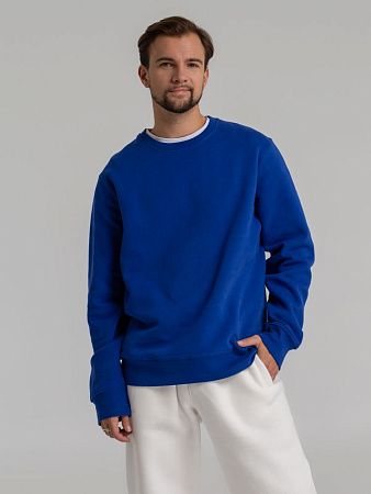 Свитшот унисекс King, ярко-синий, размер M