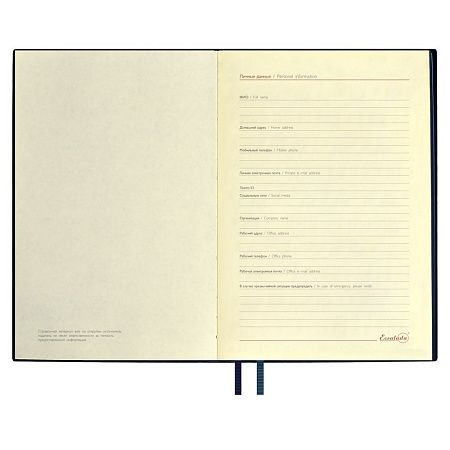 Ежедневник Merida, датированный, синий