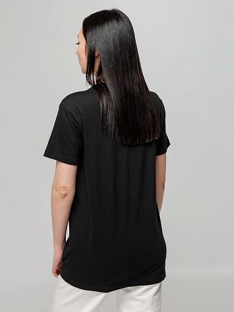 Футболка унисекс T-bolka 140, черная, размер 3XL