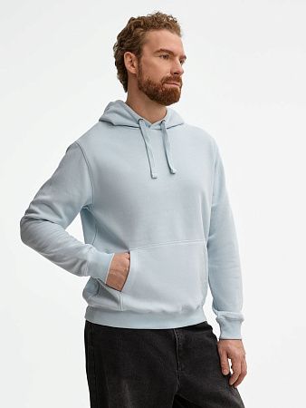 Толстовка унисекс Spencer, голубая, размер XL