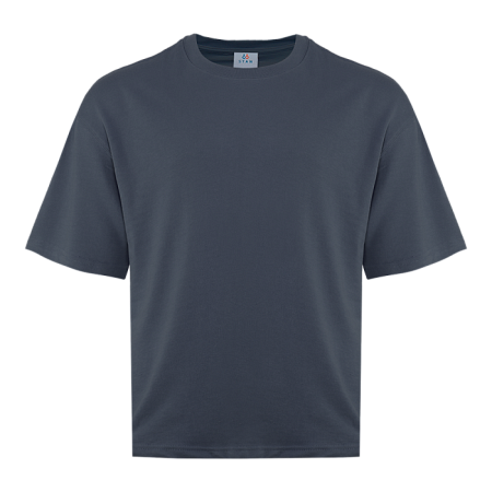 Футболка унисекс оверсайз STAN хлопок/полиэстер 260, 40, Графит,  (101)  (46/S)