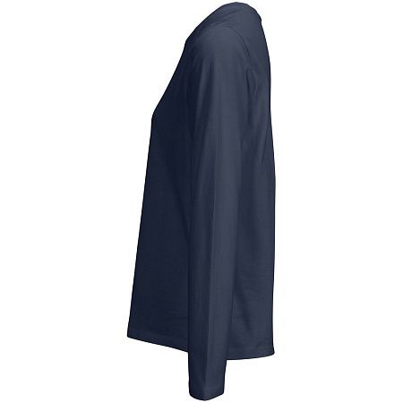 Футболка с длинным рукавом женская Monarch Women, темно-синяя (navy), размер M