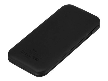 Внешний беспроводной аккумулятор с подсветкой лого «Astro», soft-touch, 10000 mAh