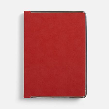 Ежедневник Metal Frame на заказ, датированный, красный