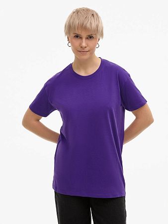 Футболка Imperial 190, темно-фиолетовая, размер 3XL