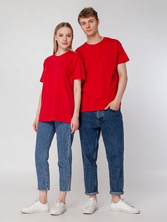 Футболка унисекс Regent 150, ярко-розовая (фуксия), размер XXS