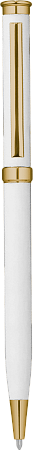 Ручка METEOR SOFT GOLD MIRROR Белая 1131.07