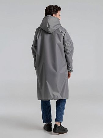 Дождевик со светоотражающими элементами Rainman Blink, серый, размер M