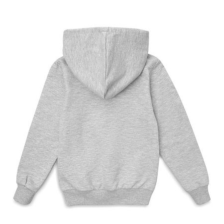 Толстовка с капюшоном детская Kirenga Kids, серый меланж, размер 12 лет (142-152 см)