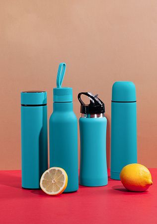 Термостакан "Монтана" 400 мл, покрытие soft touch