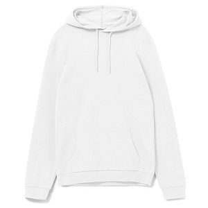 Толстовка с капюшоном унисекс Hoodie, белая, размер 5XL