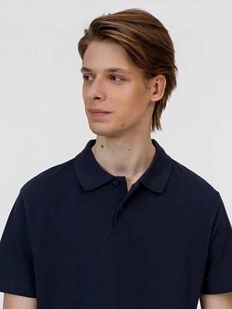 Рубашка поло унисекс Pulse, кобальт (темно-синяя), размер 5XL