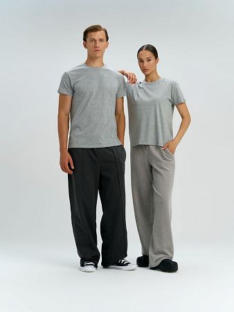 Футболка унисекс Regent 150, темно-серая, размер L