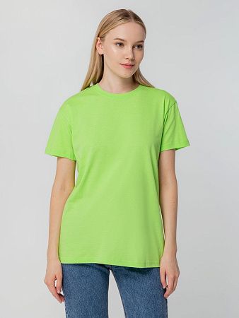 Футболка унисекс T-bolka 140, зеленое яблоко, размер XL