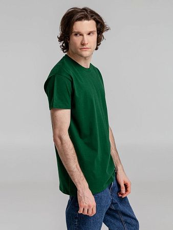 Футболка Imperial 190, темно-зеленая, размер XL