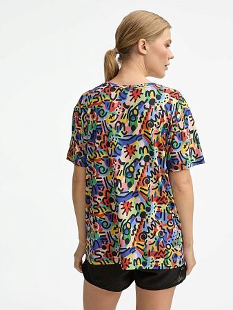 Футболка унисекс Senti с полной запечаткой на заказ, размер S