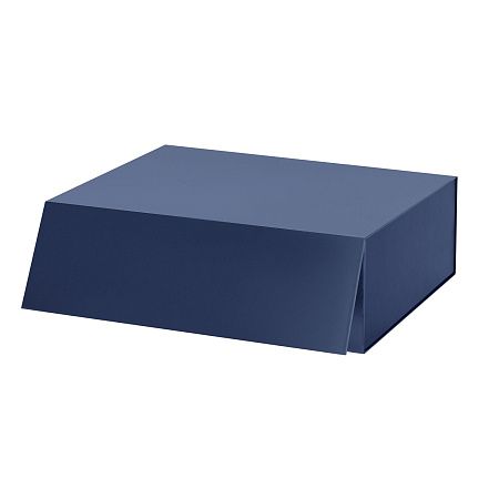 Подарочная коробка-трансформер средняя, синяя